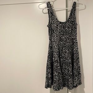 ECOTE XS Dress, black and white
